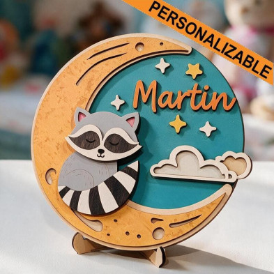 Placa infantil personalizada
