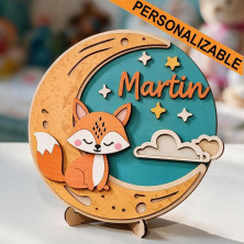 Placa infantil personalizada