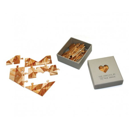 Puzzle corazón para personalizar 