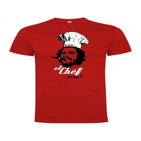 Camiseta "El Chef Vive" - Regalos originales para hombre