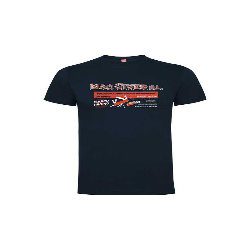 camiseta "Mac Giver" - regalos originales para hombre