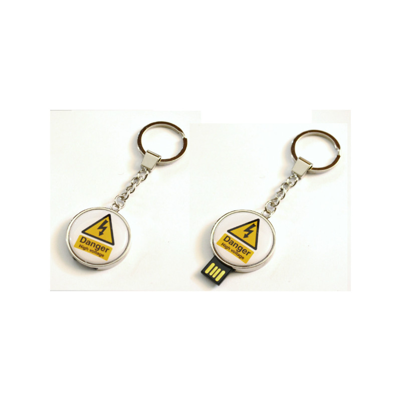 Llavero danger con pendrive de 16 GB - Regalos para hombres