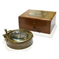 Brújula con reloj solar -  artículos naúticos