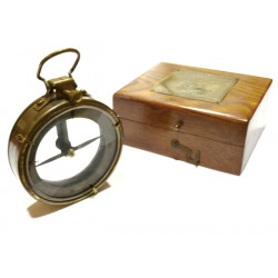 Brújula con reloj solar -  artículos naúticos