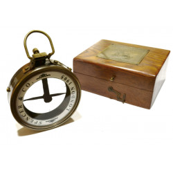Brújula con reloj solar -  artículos naúticos