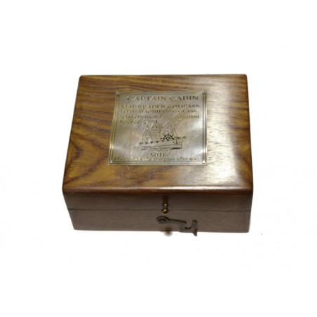 Brújula con reloj solar -  artículos naúticos