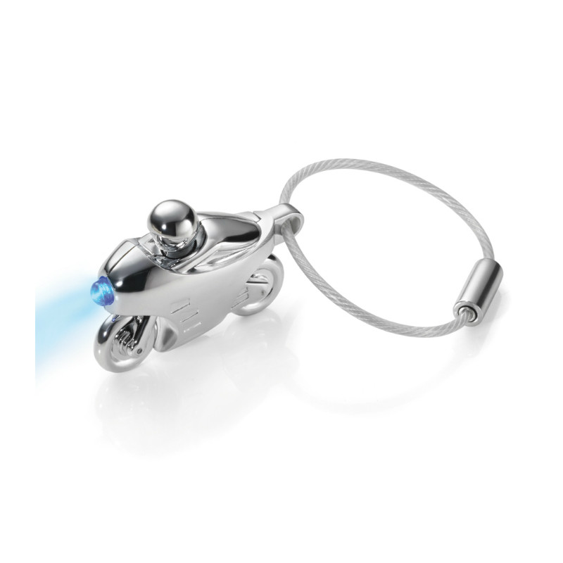llavero moto con luz "speed light" -regalos para hombres
