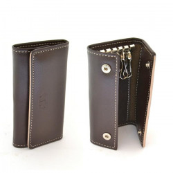 Llavero de piel marrón - Sorpréndele Regalos para Hombre