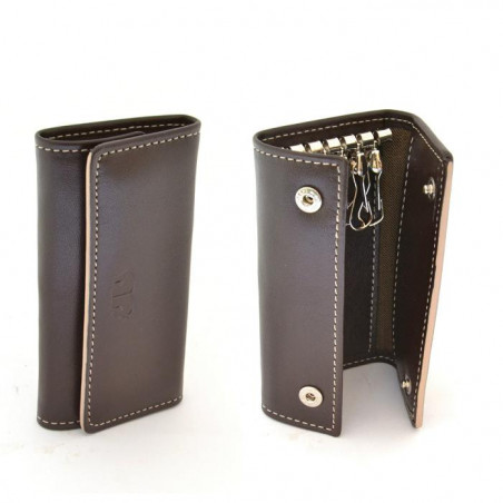 Llavero de piel marrón - Sorpréndele Regalos para Hombre