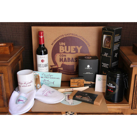 Caja gourmet, padre y muy señor mío - Regalos para sibaritas 