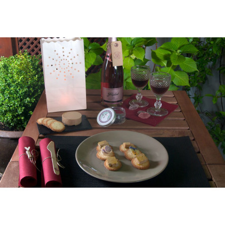 Caja gourmet "corazón de melón" - regalos para tu pareja