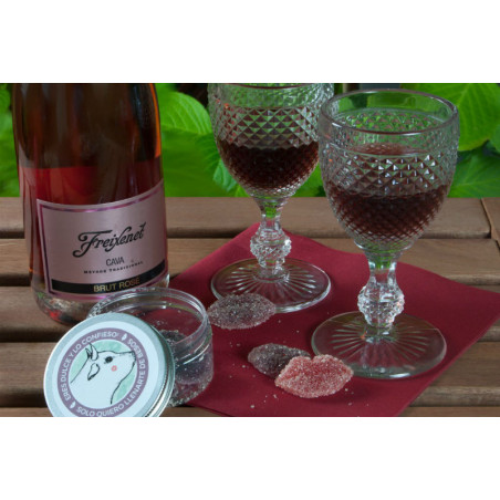 Caja gourmet "corazón de melón" - regalos para tu pareja