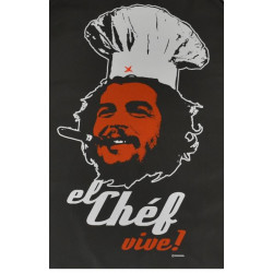 Delantal el chef vive - Regalos para hombres