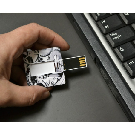 Pendrive extraplano "maquinaria" de 16GB - regalos originales y curiosos