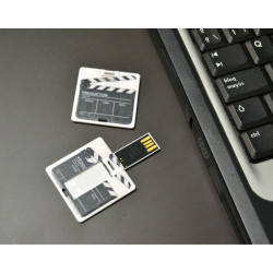 Pendrive extraplano "CLAQUETA" de 16GB - regalos originales y curiosos