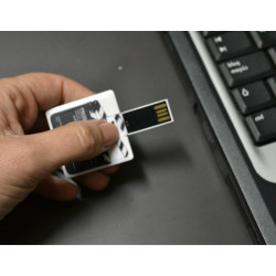 Pendrive extraplano "CLAQUETA" de 16GB - regalos originales y curiosos