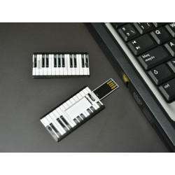 Pendrive extraplano "piano" de 16GB - regalos originales y curiosos