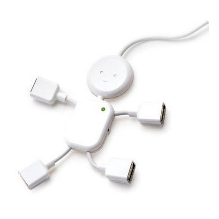 Ladrón 4 puertos USB 