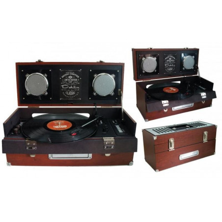 Tocadiscos retro - regalos para hombre