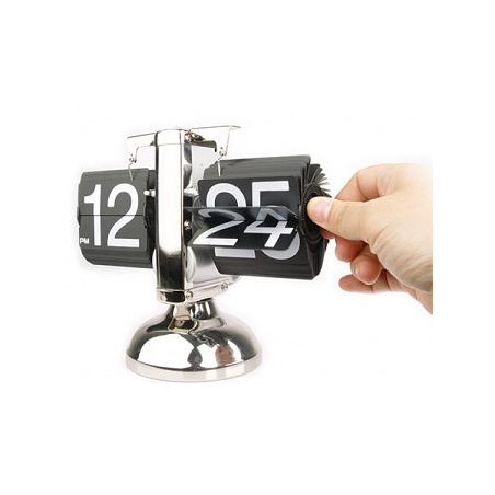 reloj láminas flip flop clock