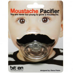 CHUPETE BIGOTE - Regalos para padres primerizos