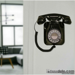 Imagén: RÃPLICA TELÃFONO RETRO BAQUELITA DE PARED