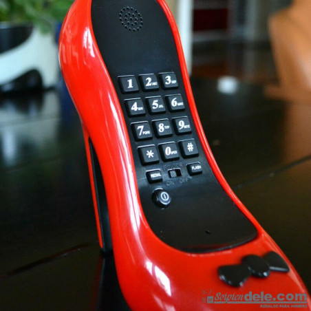 Teléfono zapato de tacón - regalos originales