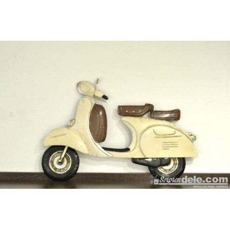 Aplique scooter blanca - Regalos para hombres