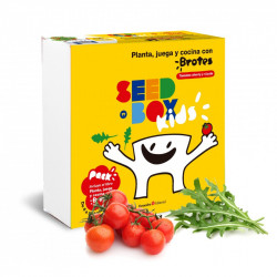 KIT DE CULTIVO PARA NIÑOS TOMATES Y BROTES