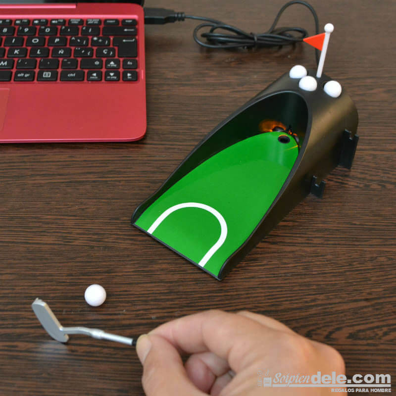 MINI GOLF USB CON RETORNO para jugar