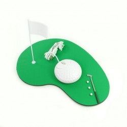 alfombrilla ratón juego golf