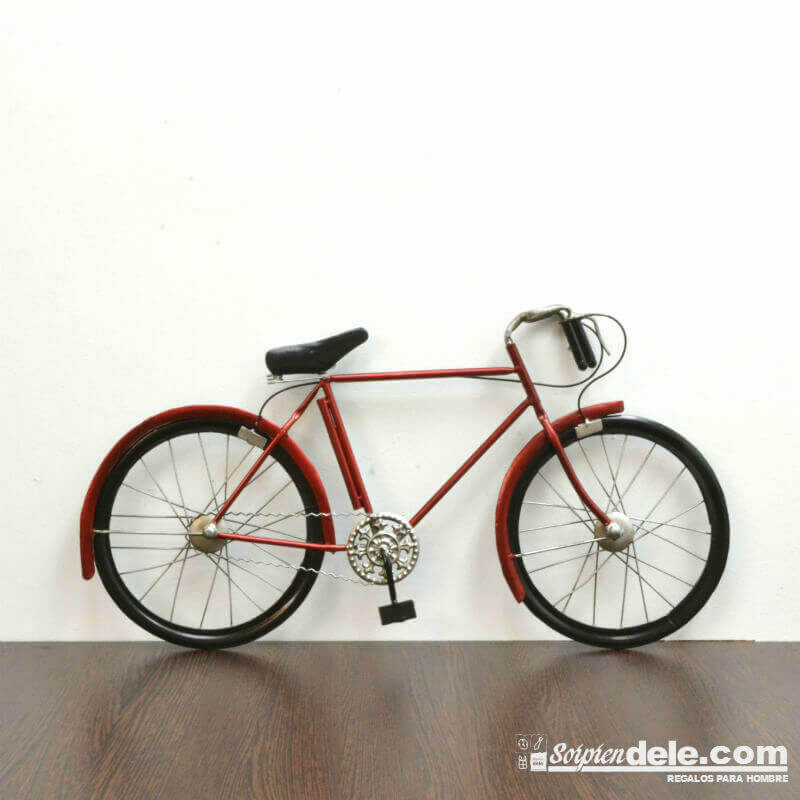 Aplique pared bicicleta retro