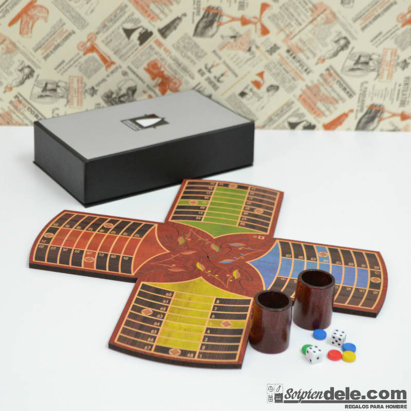 FICHAS PARCHIS 4 JUGADORES BOTE en NOVEDADES LEIVA - MARCOS TOYS -  HABILIDADES