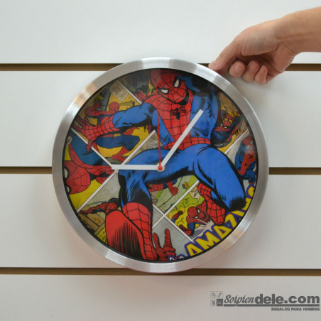 RELOJ PARED SPIDERMAN