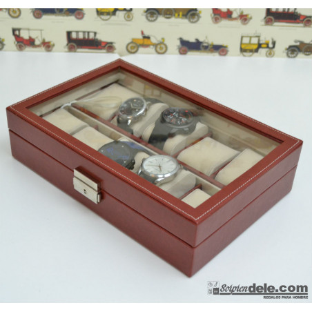 caja reloj 10 unidades - Regalos para Hombre