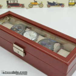 caja reloj para 5 unidades - regalos clásicos para hombre