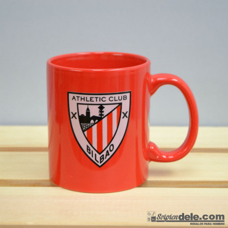 TAZA ATHLETIC DE BILBAO ESCUDO ROJA