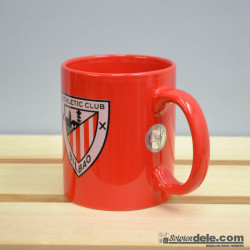 TAZA ATHLETIC DE BILBAO ESCUDO ROJA