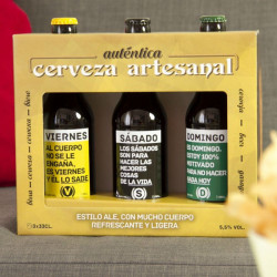 SET DE 3 CERVEZAS ARTESANAS