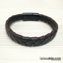 PULSERA TRENZADA 2 COLORES ATHLETIC CLUB DE BILBAO