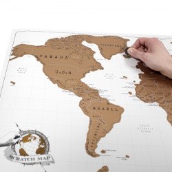Imagén: "SCRACH MAP" MAPA DE RASCAR