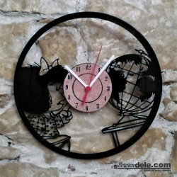 Imagén: RELOJ DISCO DE VINILO MAFALDA