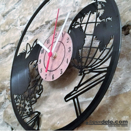 RELOJ DISCO DE VINILO MAFALDA
