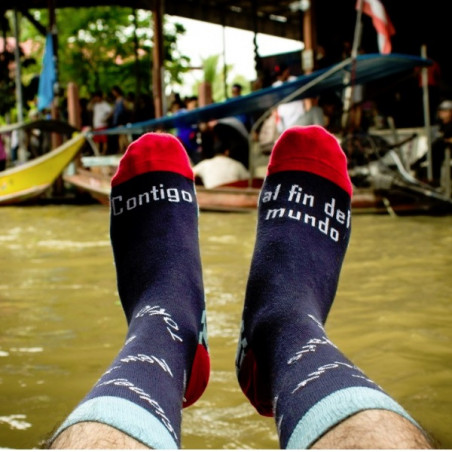 CALCETINES CONTIGO AL FIN DEL MUNDO