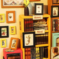 Biblioteca en miniatura