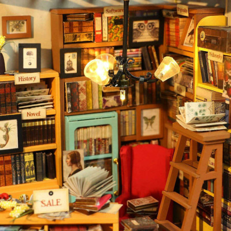 Biblioteca en miniatura