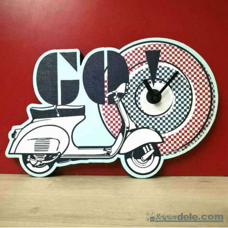 RELOJ DE PARED VESPA