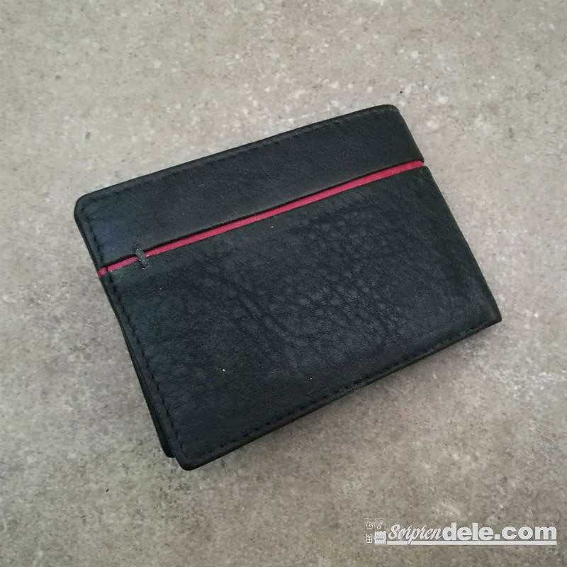 Monedero Athletic Club Bilbao - Producto Oficial, Cremallera, Banda Roja Y Negra