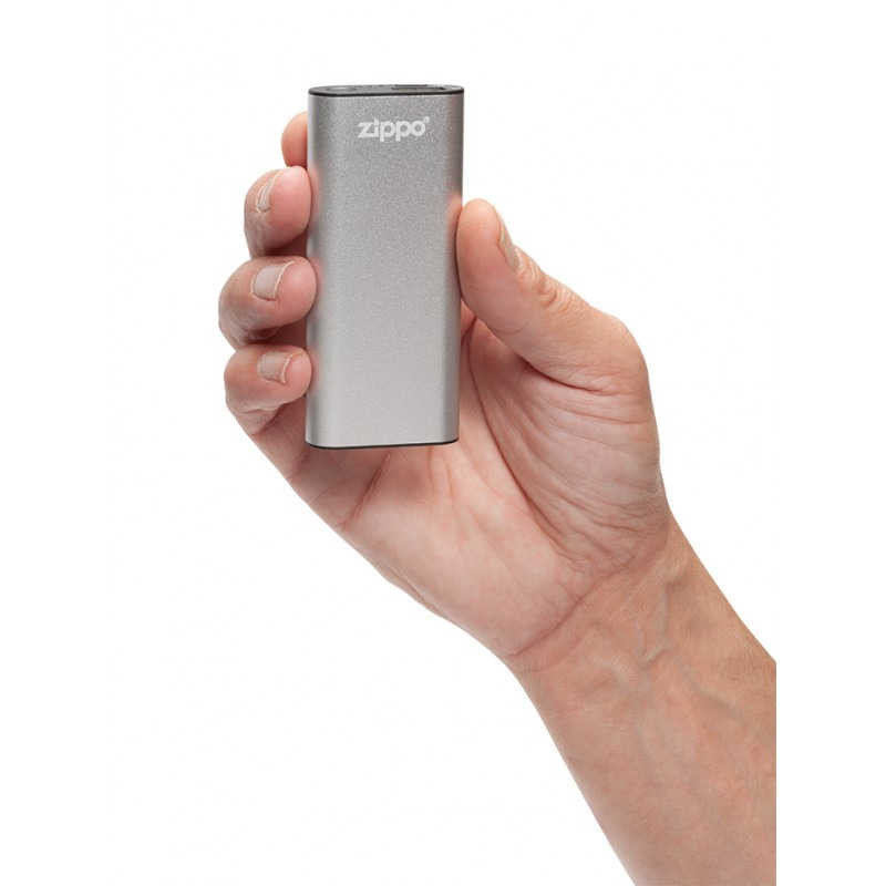 CALIENTA MANOS ELÉCTRICO + POWERBANK ZIPPO