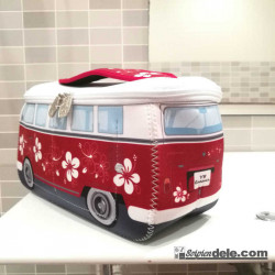 NECESER NEOPRENO CAMPERVAN ROJA